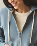 Women's Midweight Full Zip - Stormy Weather